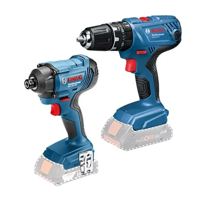 Bosch 18V Combi Impact Driver Twin Pack