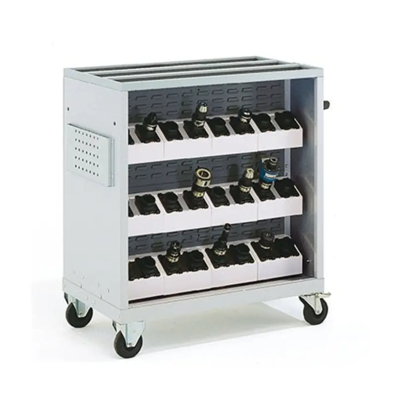 Bott CNC Tool Block Louvre Panel Trolleys  | MSC Industrial Supply Co.