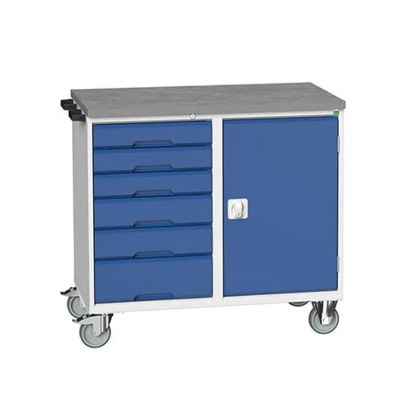 Bott Verso Maintenance Trolleys with 6 Drawers  | MSC Industrial Supply Co.
