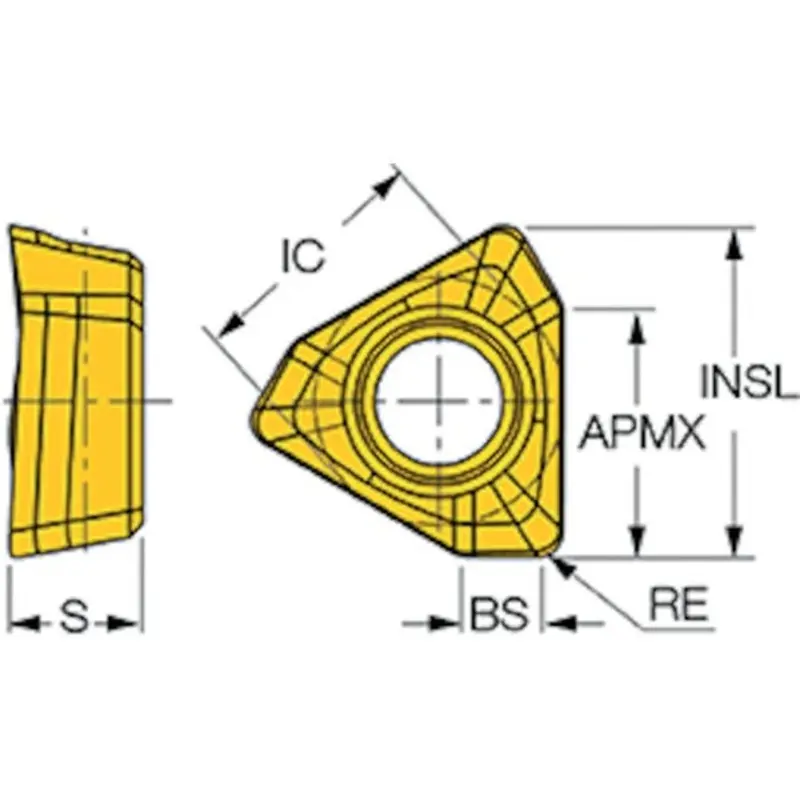 Iscar TPCT-PDR Inserts  | MSC Industrial Supply Co.