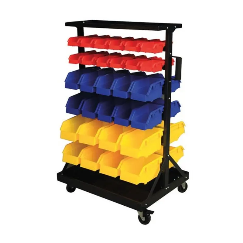 Pro-Source Storage Bin Trolley - With Bins  | MSC Industrial Supply Co.