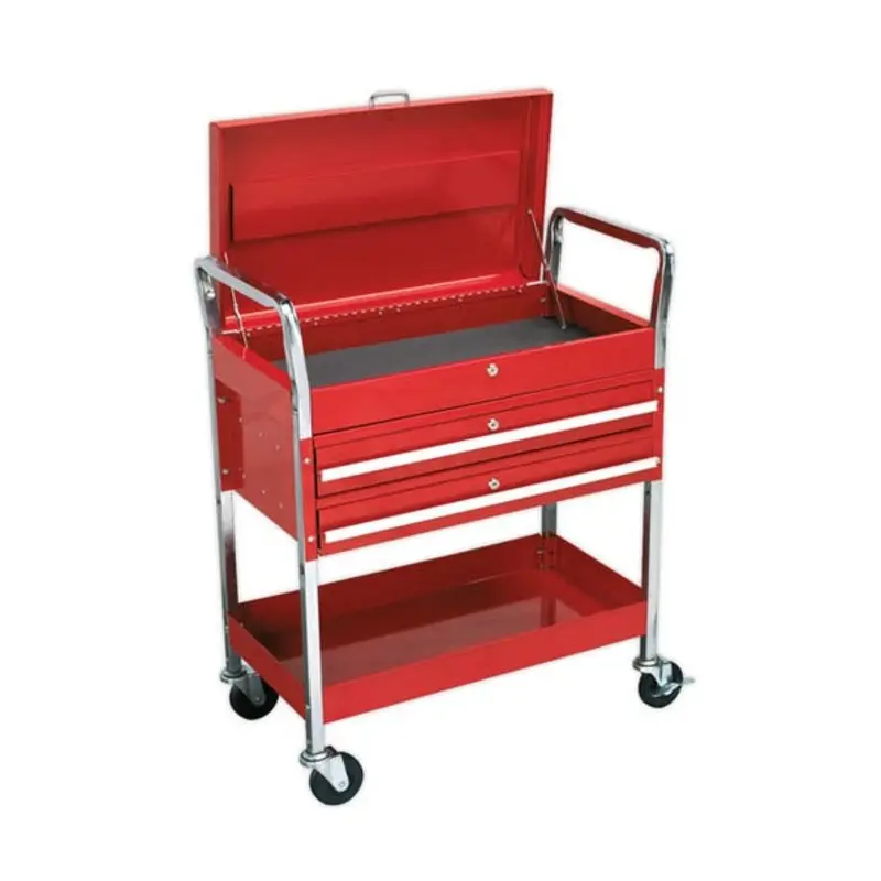 Sealey Heavy-Duty Workshop Trolleys with Lockable Top  | MSC Industrial Supply Co.