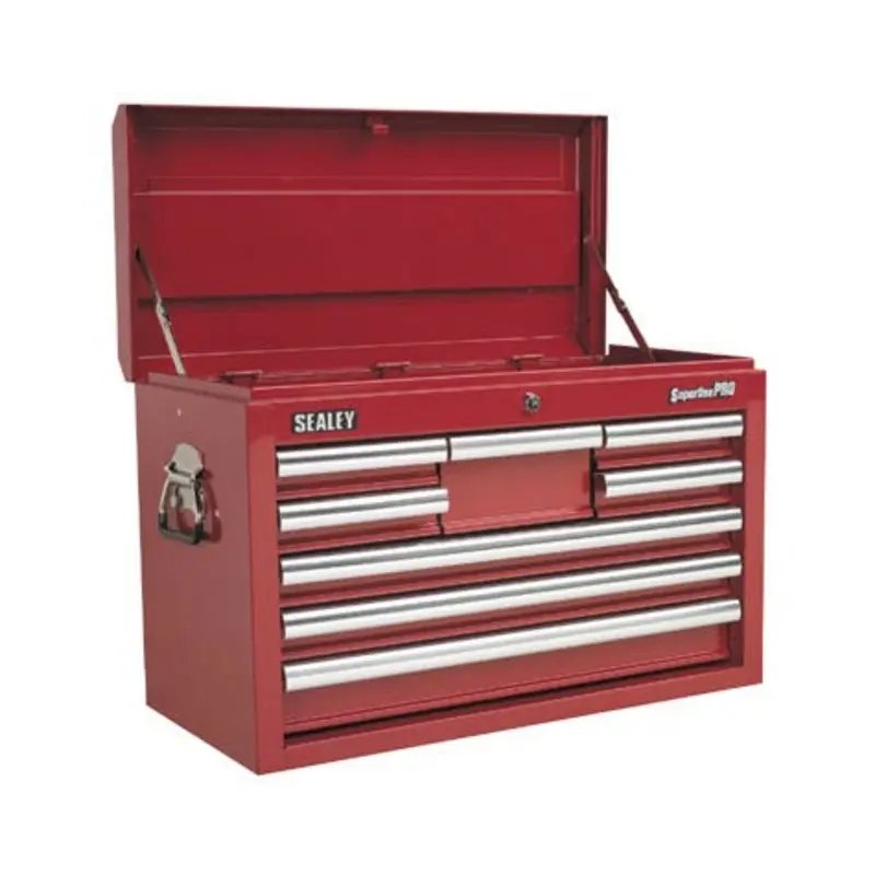 Sealey Topchest 8 Drawer With Ball Bearing Runners -Red