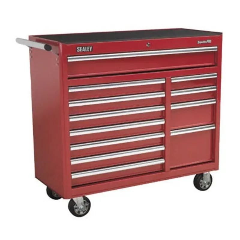 Sealey Rollcab 12 Drawer Heavy-Duty Red