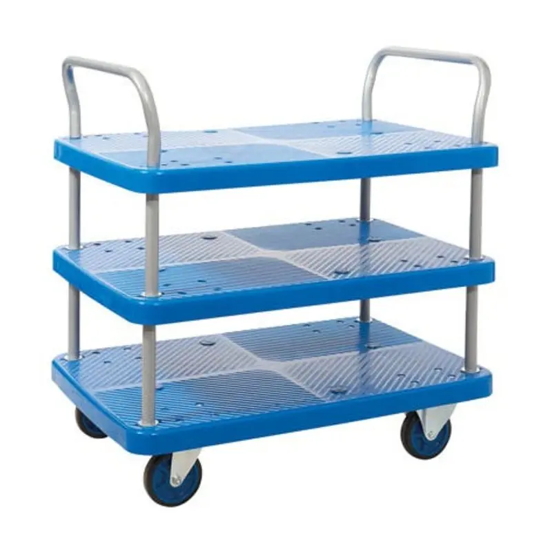 Pro-Source 900 x 600 x 730mm Three Tier Trolley