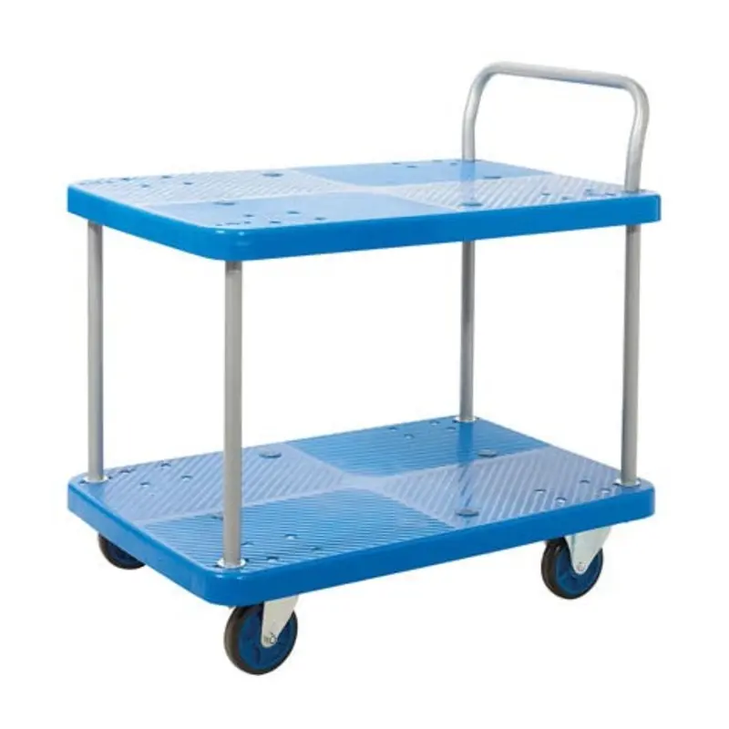 Pro-Source 900 x 600 x 730mm Two Tier Trolley