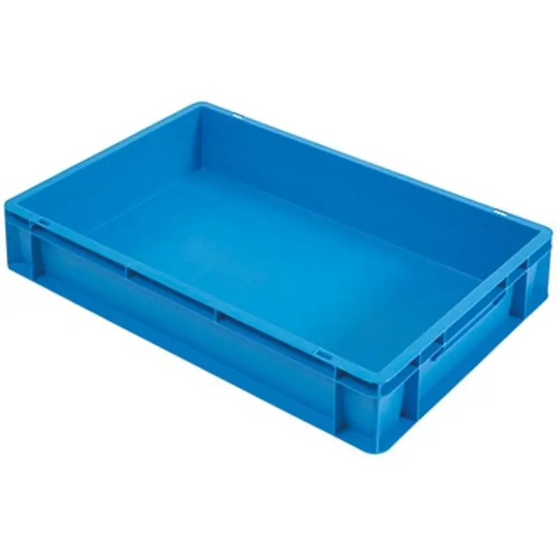 Barton Storage 600 x 400 x 120mm Blue 20 Ltr Euro Container - Pack of 2