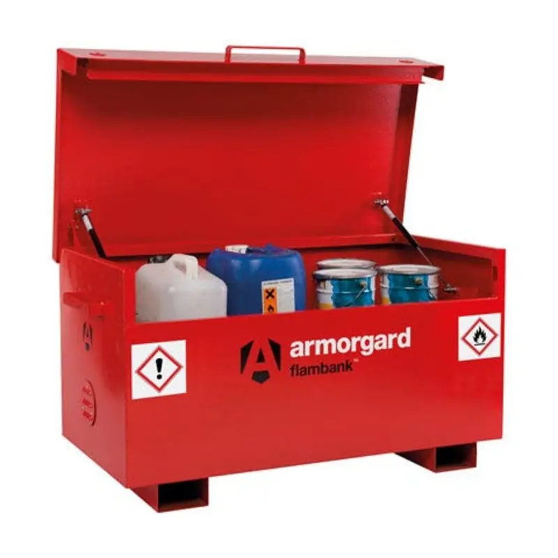 Armorgard 1275 x 665 x 660mm FlamBank Site Box