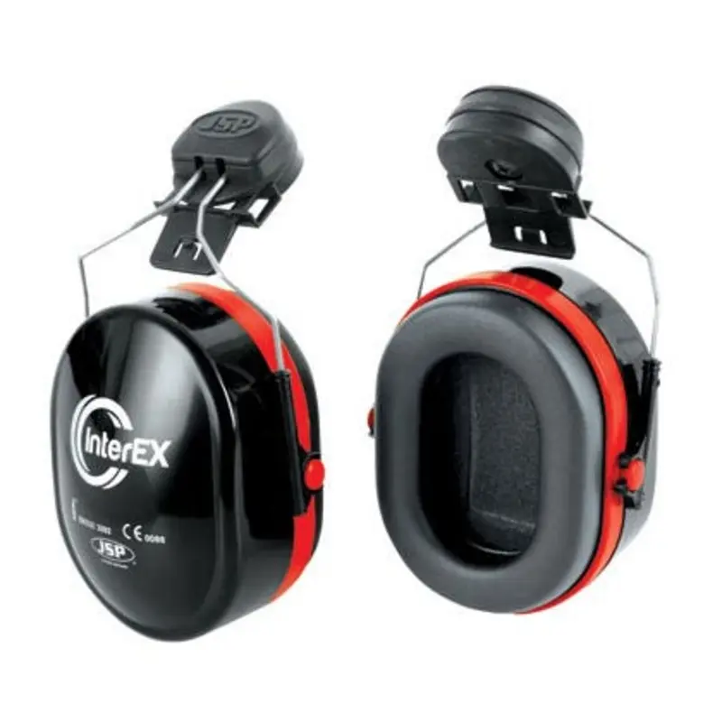 JSP Interex Helmet Mounted Ear Defenders  | MSC Industrial Supply Co.