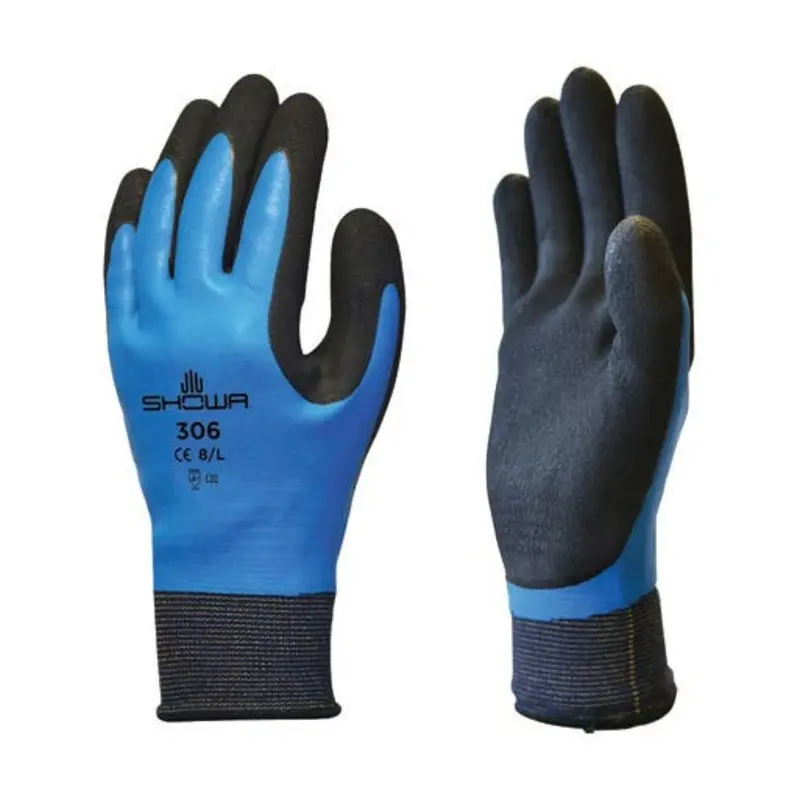 Showa 306 Latex Coated Safety Gloves  | MSC Industrial Supply Co.