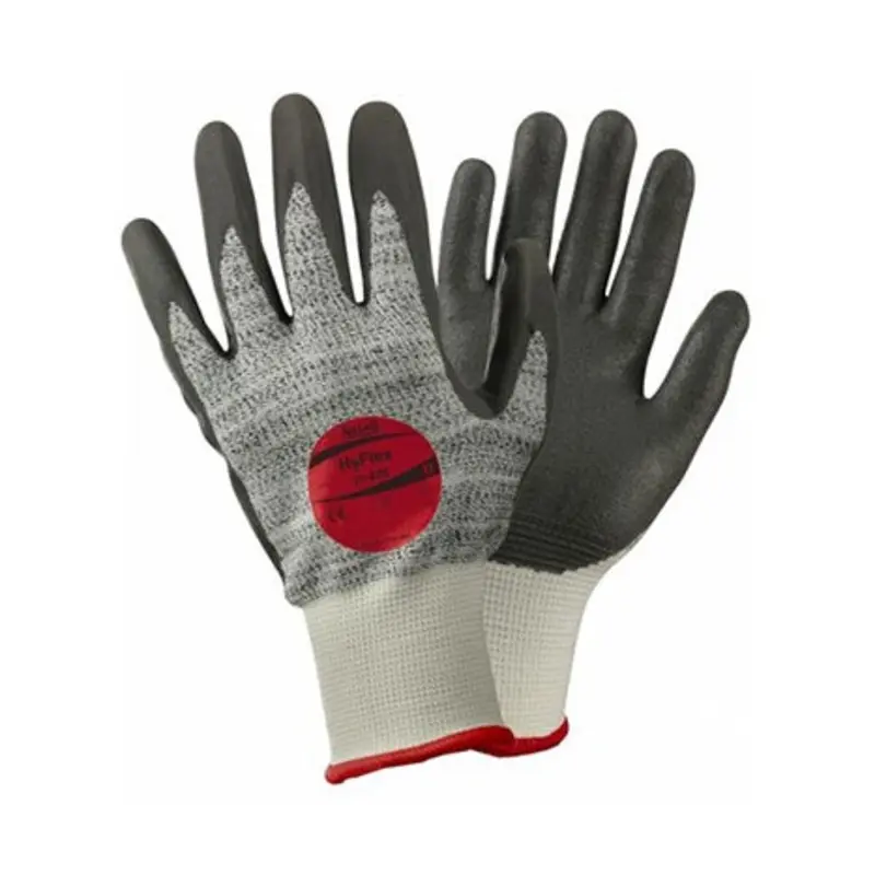 Ansell Hyflex 11-425 Nitrile Coated Safety Gloves  | MSC Industrial Supply Co.