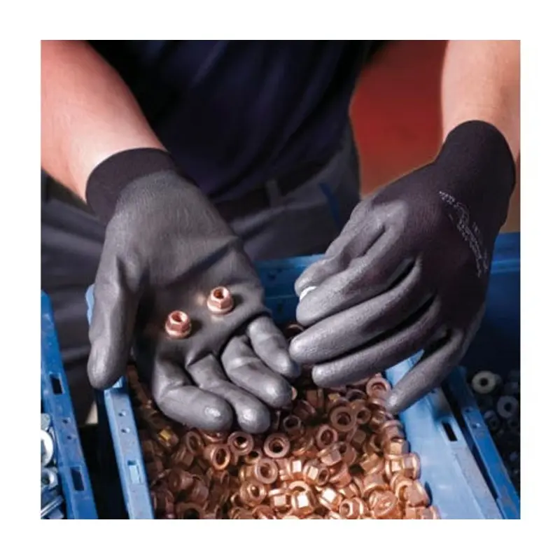 Ansell Hyflex 48-101 PU Palm Safety Gloves  | MSC Industrial Supply Co.