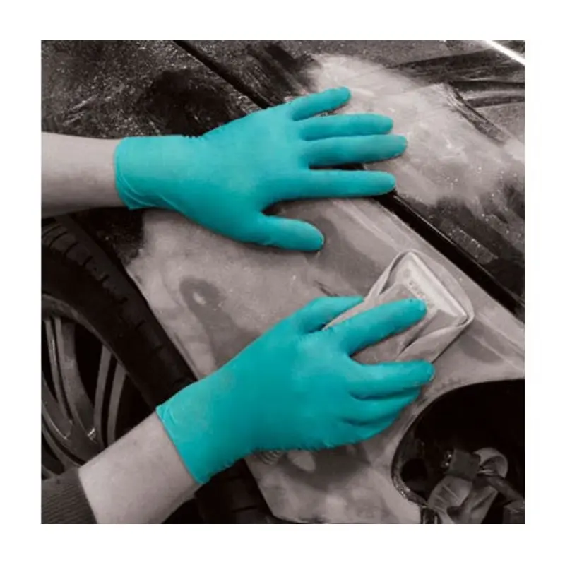 Polyco Finite PF Nitrile Disposable Gloves - Green  | MSC Industrial Supply Co.