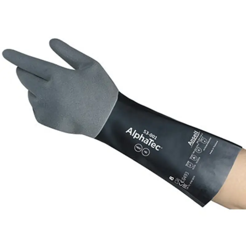 Ansell Alphatec 53-001 Chemical Resistant Gauntlets  | MSC Industrial Supply Co.
