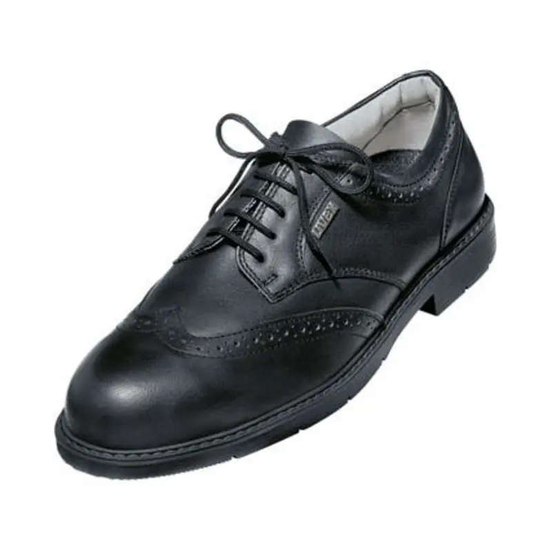 Uvex Brogue Safety Shoes - Black  | MSC Industrial Supply Co.