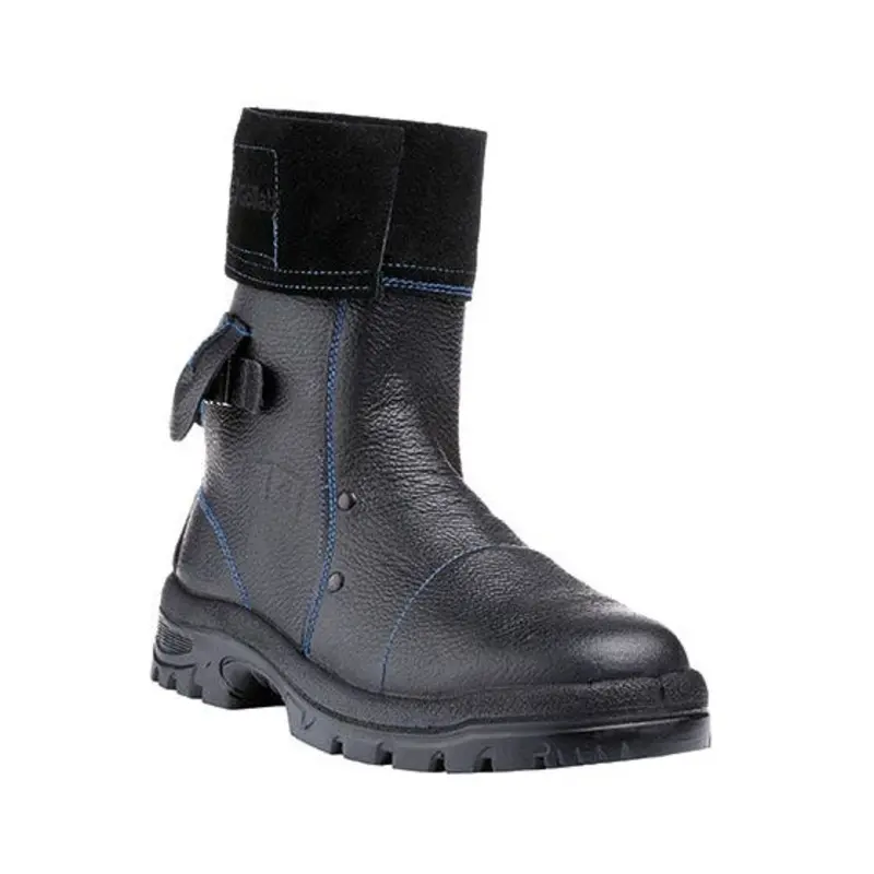 Goliath Mid-Length Blast Foundry Boots - Black  | MSC Industrial Supply Co.