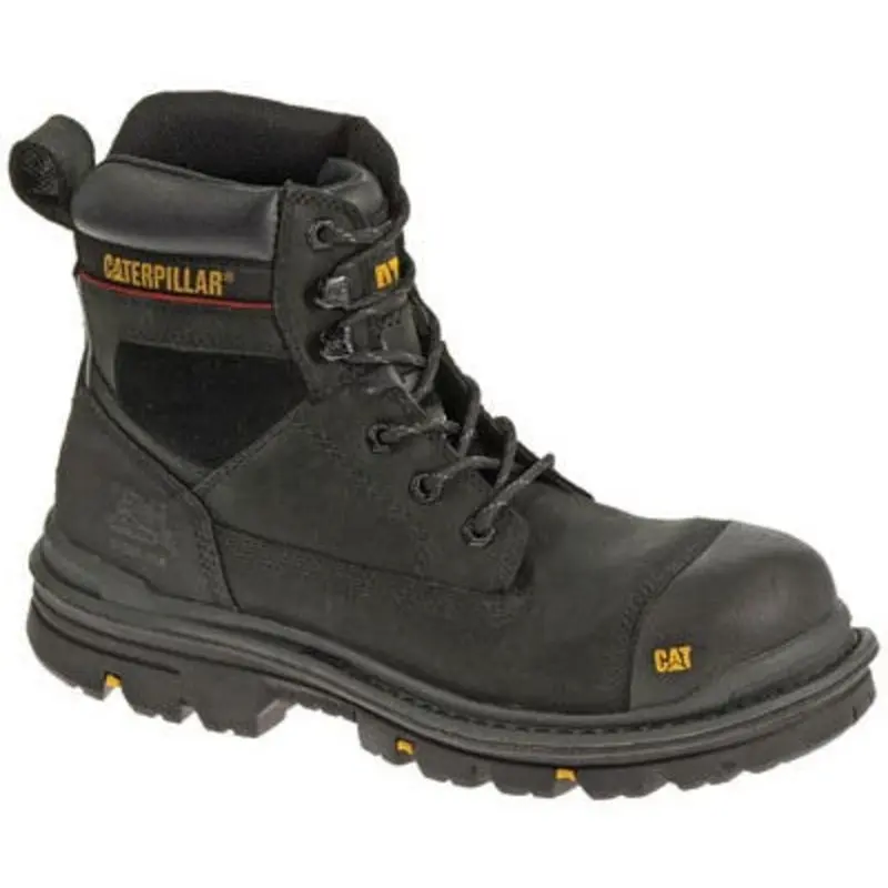 Caterpillar Gravel Safety Boots - Black  | MSC Industrial Supply Co.
