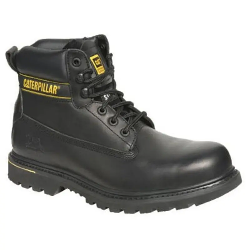 Caterpillar Holton Safety Boots - Black  | MSC Industrial Supply Co.