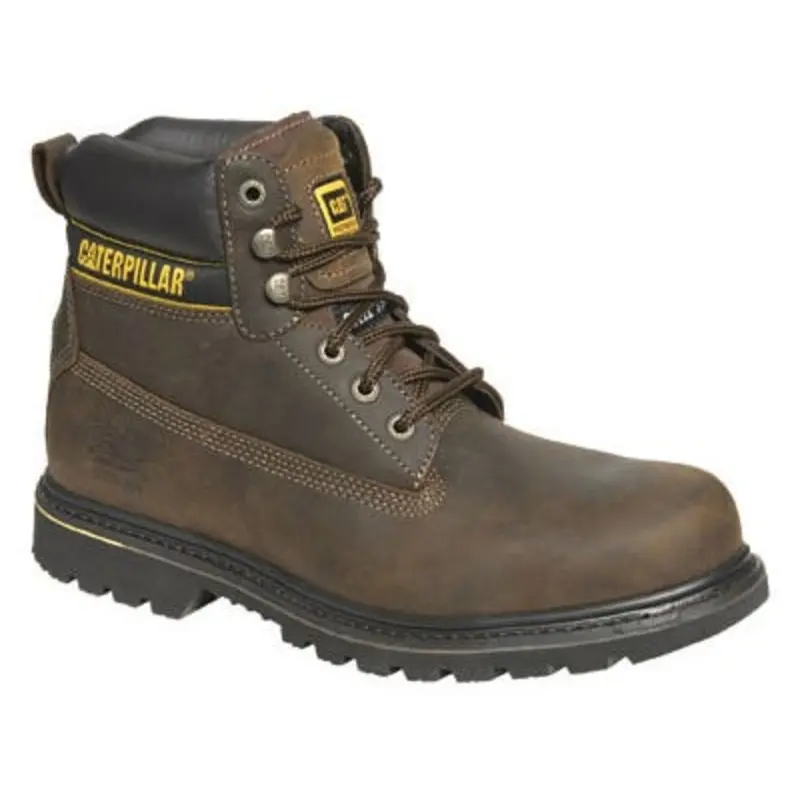 Caterpillar Holton Safety Boots - Brown  | MSC Industrial Supply Co.