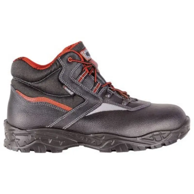 Cofra Cutter Safety Boots - Black/Red  | MSC Industrial Supply Co.