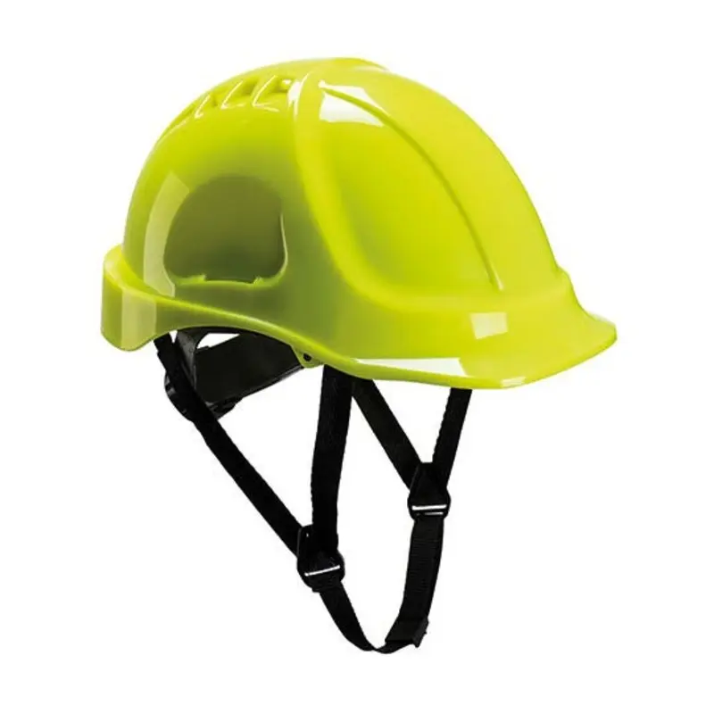 Portwest ABS Wheel Ratchet Vented Safety Helmet - Yellow