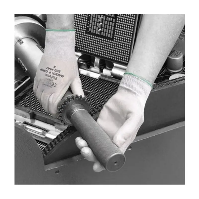 Pro-Safe Size 9 White Glove With Pu Coating