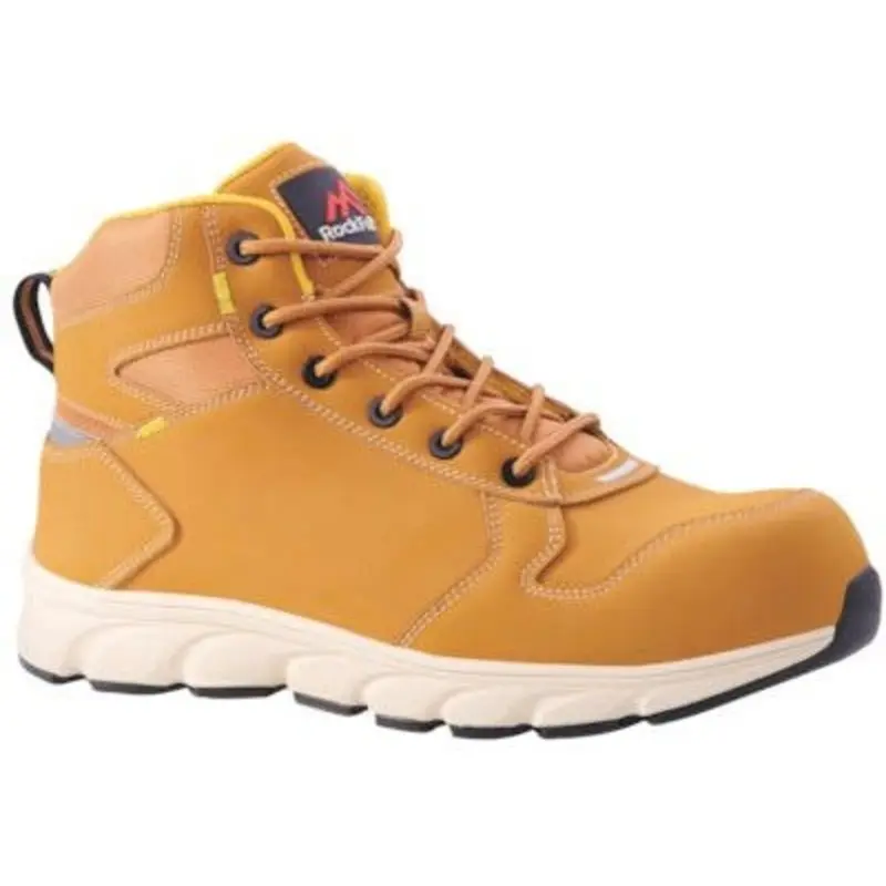 Rock Fall Size 9 Sandstone Safety S3 SRC Boot - Honey