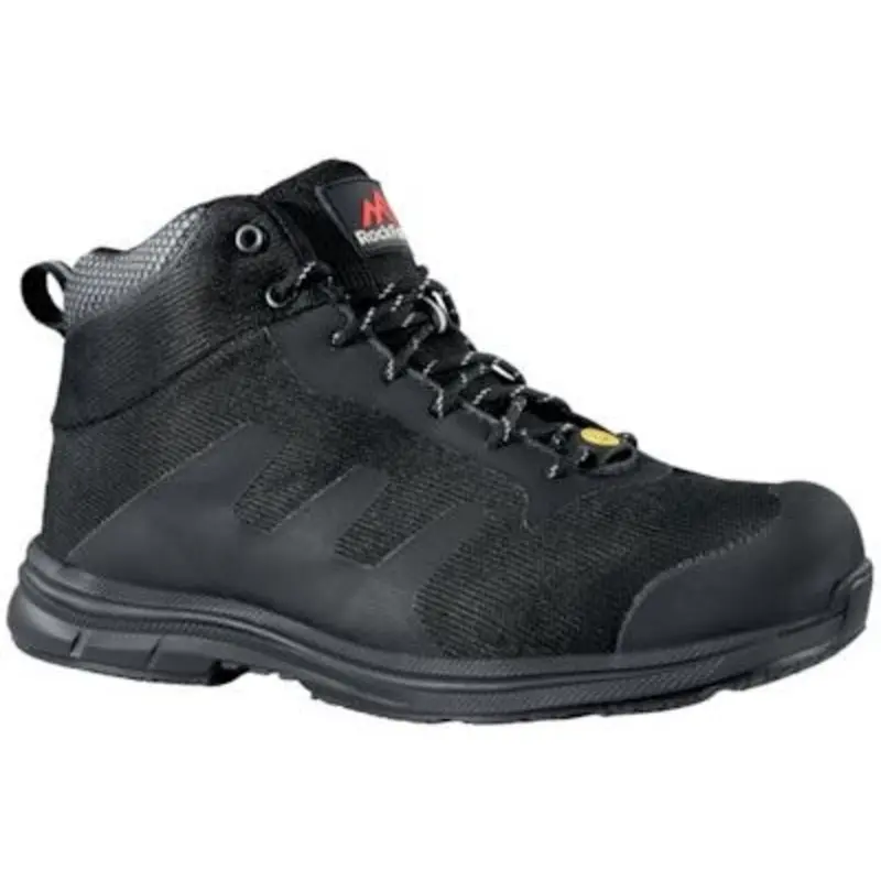 Rock Fall Size 8 TeslaDRI ESD S3 SRC Safety Boot - Black