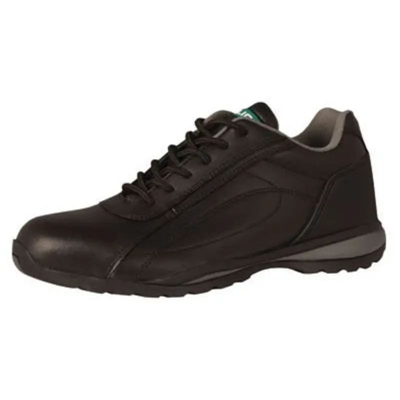 Select Size 5 Dual Density Trainer Safety Shoe - Black