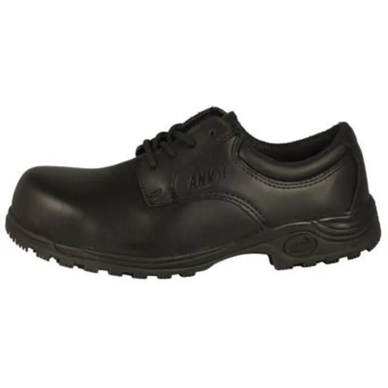 Anvil Traction Size 12 - Tulsa Anti-Slip Safety Shoes - Black