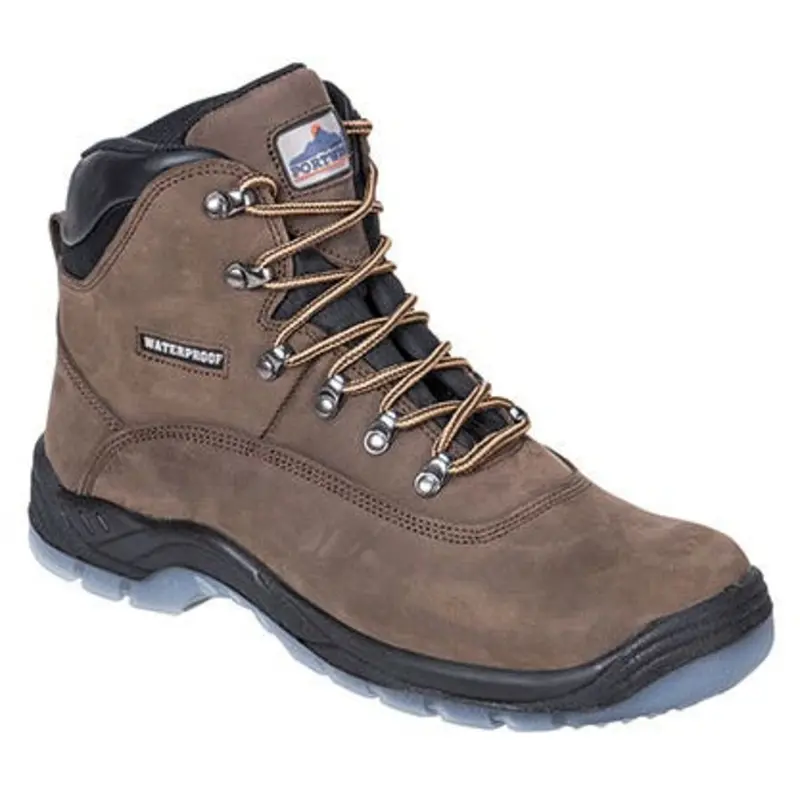 Portwest Size 11 - Steelite All Weather Safety Boots - Brown Nubuck