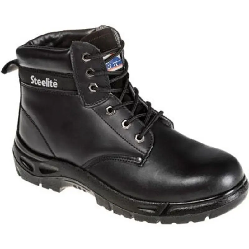 Portwest Size 11 - Steelite Safety Boots - Black