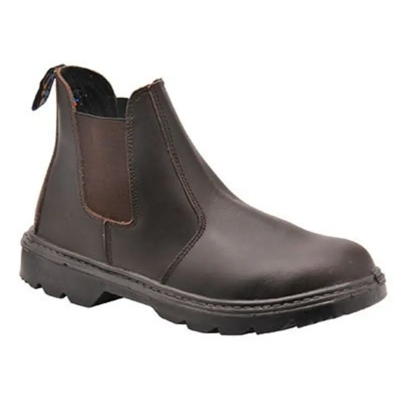 Portwest Size 10 - Steelite Dealer Safety Boots - Brown