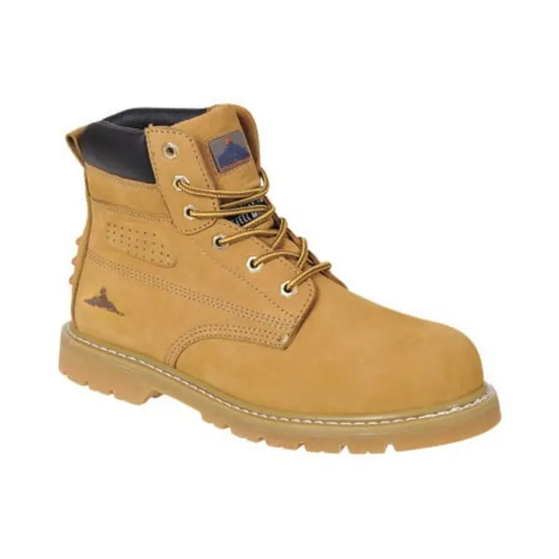 Portwest Size 10 - Steelite Welted Plus Safety Boots - Honey