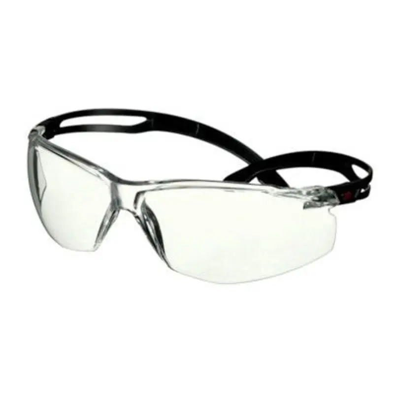 3M Securefit 500 Safety Glasses SF501 Black Spectacles