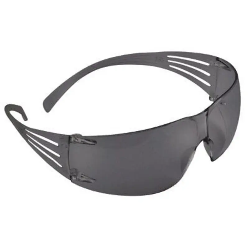 3M SecureFit Grey Polycarbonate Safety Glass
