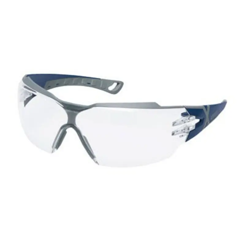 UVEX Pheos CX2 Spectacle Polycarbonate Blue/ Grey Frame - Clear Lens