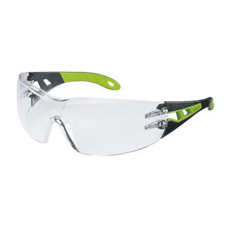 UVEX Pheos Spectacle Black /Lime Frame - Clear Lens