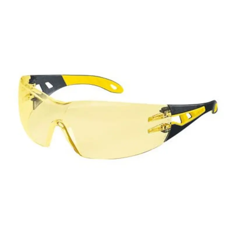 UVEX Pheos Spectacle Black/Yellow Frame - Amber Lens