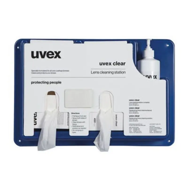 UVEX Lens Cleaning Station